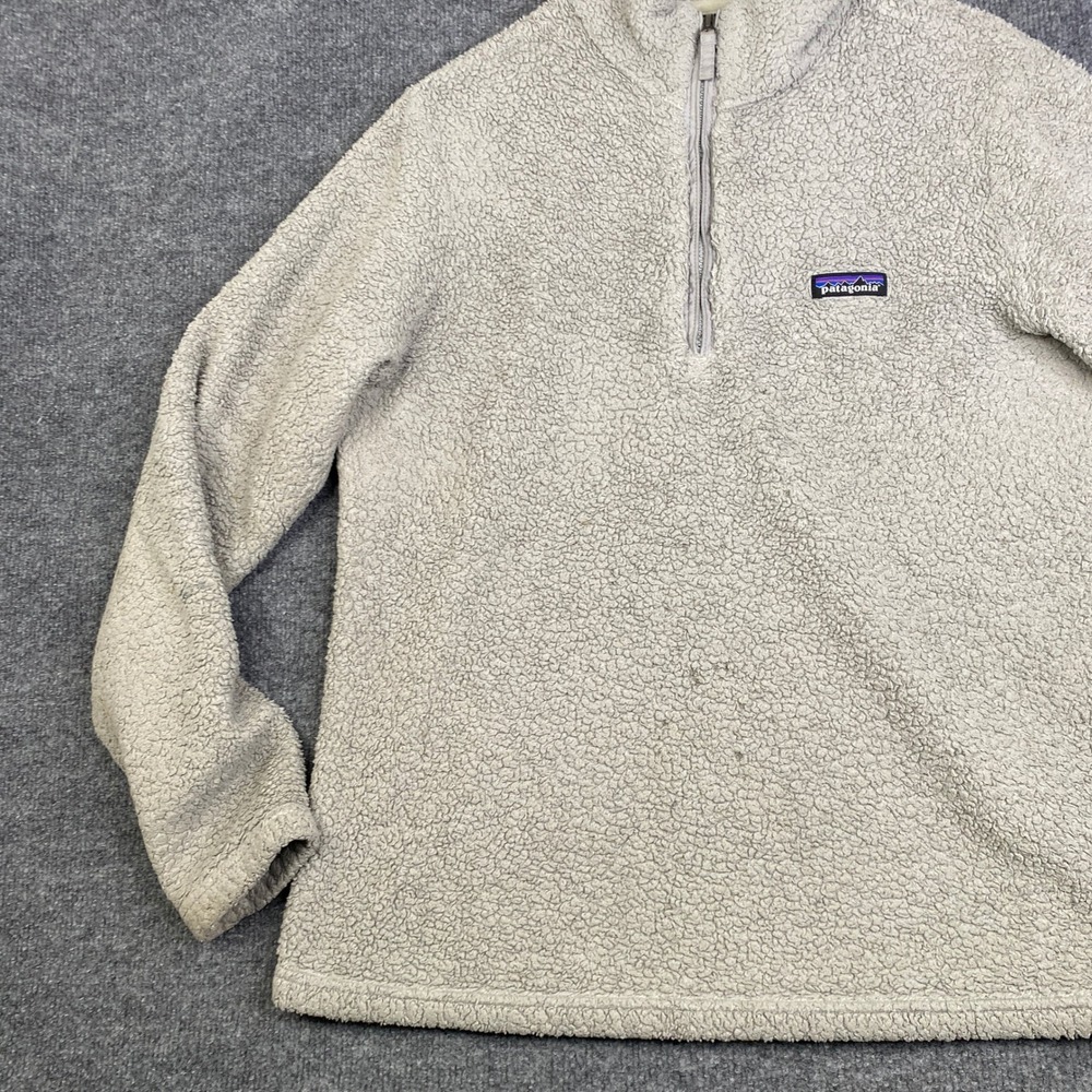 Patagonia Los Gatos 1/4 Zip Fleece Pullover Grey STY25235 Womens Size Medium - Picture 3 of 13